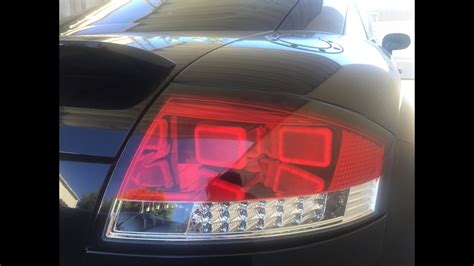 AUDI TT SPEC D TUNNING TAIL LIGHT INSTALL YouTube