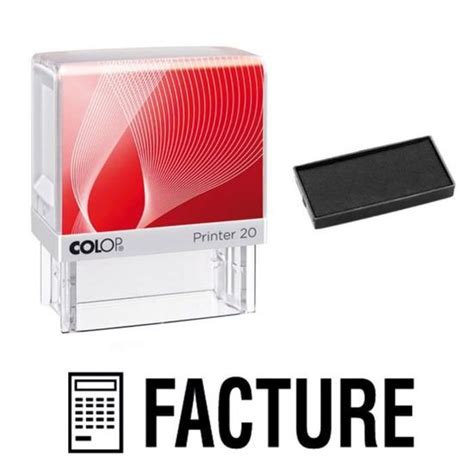 Tampon Encreur Facture Colop Printer X Mm Mygoodprice Noir