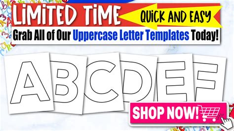 Free Printable Uppercase Letter U Template Simple Mom Project