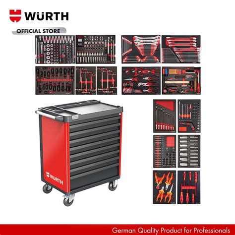 Wurth System Tools Trolley 88 Complete Set 461 Pcs Lazada