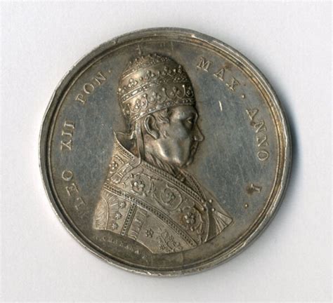 Vatican Pope Leo XII Year 1 1824 Silver Medal M Veissid Co