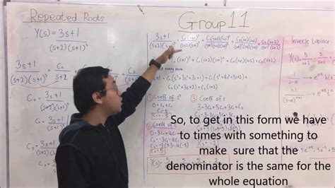 Partial Fraction Expansion For Repeated Roots Pic Youtube