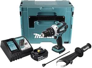 Makita DHP 458 RF1J akumulatorowa wiertarko wkrętarka udarowa 18 V 91