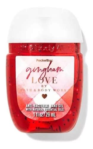 Gel Antibacterial Bath And Body Works Gingham Love 5pz Envío Gratis