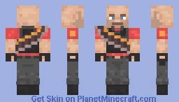 Heavy TF2 - Red Minecraft Skin