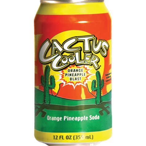 Cactus Cooler Orange-Pineapple Soda, 6 cans / 12 fl oz - Fred Meyer