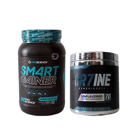 PROTEÍNA SMART GAINER 3 LIBRAS CREATINA CR7 INE 350 GRAMOS Onda Fitness