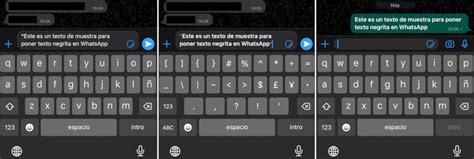 Cómo usar negrita de texto en WhatsApp Kartal 24