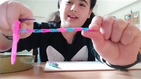 Lastik ten renkli BİLEKLİK Yapımı Rainbow Loom Bands DIY YouTube