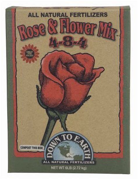 Down To Earth All Natural Fertilizers Down To Earth Rose Flower