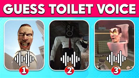 Guess The Skibidi Toilet Meme Song Skibidi Toilet New Tv Man