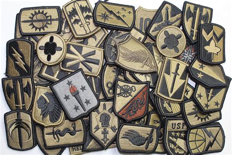 American Army Unit Patches