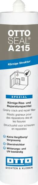 OTTOSEAL A 215 Der körnige Reparaturspachtel 310 ml Weiß C01