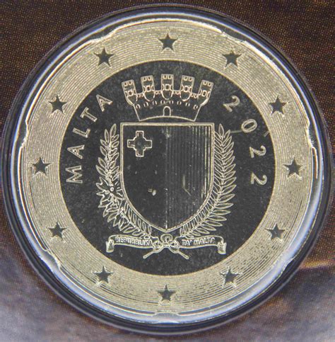 Malta 20 Cent Coin 2022 Euro Coins Tv The Online Eurocoins Catalogue