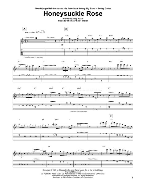 Honeysuckle Rose Sheet Music Direct