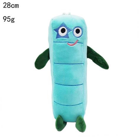 Number Blocks Stuffed Model Dolls Cartoon Anime Digit Figures Soft Toys