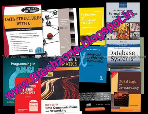 Gate E Books For Cse Students B Tech Zone
