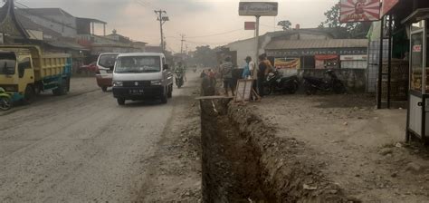 Proyek Drainase Sudah Dimulai Pemcam Rumpin Sayangkan Kontraktor Belum