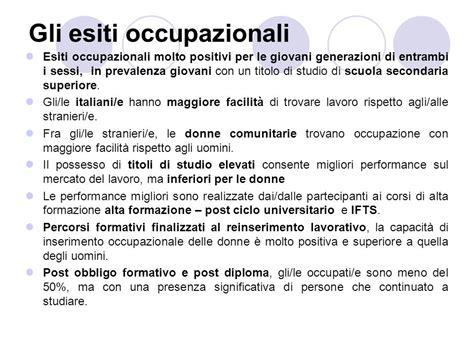 Titel Analisi Degli Effetti Occupazionali Degli Interventi Del Fse