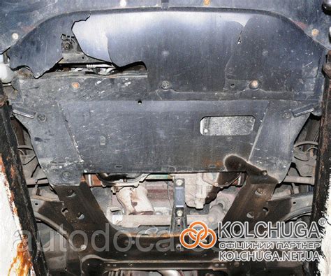 Защита двигателя Nissan Qashqai J10 Кольчуга: купить защиту картера ...