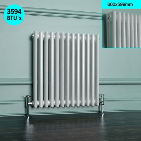 ELEGANT 600 X 599 Mm Rads Traditional Radiator Cast Iron Style