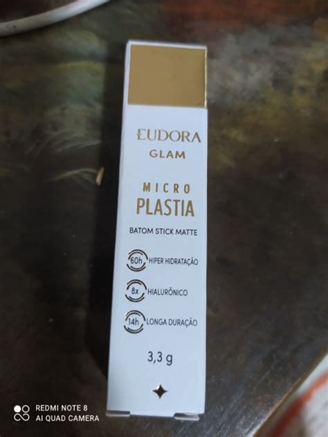Batom Nude Rosado Glam Microplastia Eudora