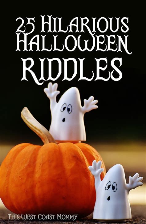 hilarious halloween riddles  west coast mommy