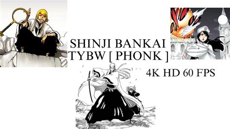 Shinji Hirako Bankai Edit Bleach Tybw Phonk K Hd Fps Youtube