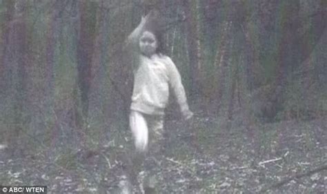 Creepy Photo Of Ghost Girl Caught On Trail Camera In Ny Daily Mail