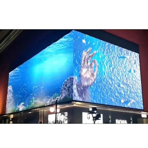 Naked Eye 3D Giant Player Video Wall P4 Full Color LED Screen Display LED Display And LED