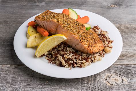 Herb Grilled Salmon Lean Lifestyle Meal Plan Delivery Phoenix