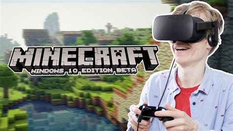 Minecraft In Vr Minecraft Windows Edition Oculus Rift Cv