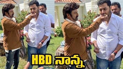 బాలయ్య కొడుకు 🔥 Balakrishna Son Nandamuri Mokshagna Teja Birthday Celebrations Leo