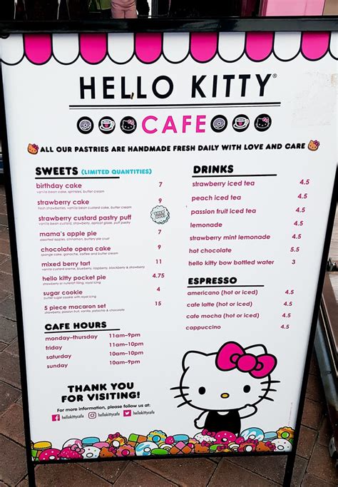 Hello Kitty Cafe - Kirbie's Cravings