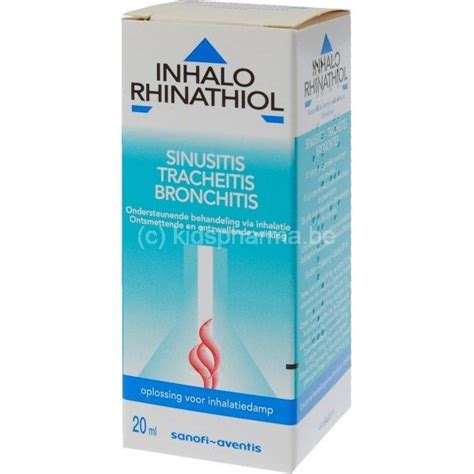 Inhalo Rhinathiol 16 99 20ml Vloeistof Inhalatiedamp Inhalo Rhinathiol