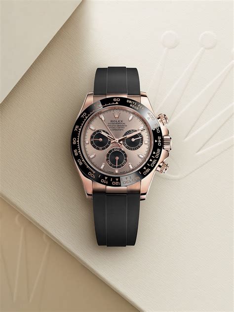 ᐈ Часы унисекс Rolex Cosmograph Daytona Everose gold Black Cerachrom