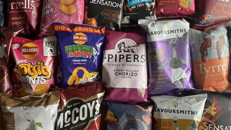 30 British Potato Chip Flavors, Ranked From Worst To Best