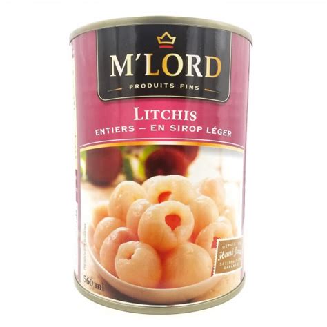 Litchis Entiers En Sirop L Ger M Lord Aubut