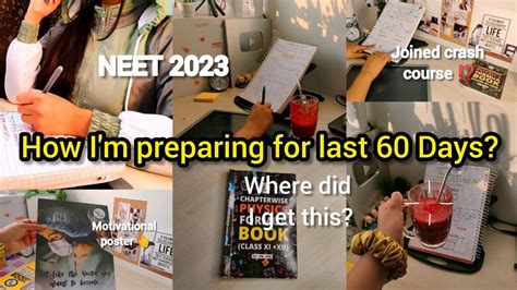 How Am I Preparing For Last 60 Days For Neet 2023⁉️can I Improve My