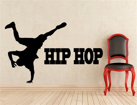 Hip Hop Stickers Rap Music Wall Vinyl Decals Home Interior