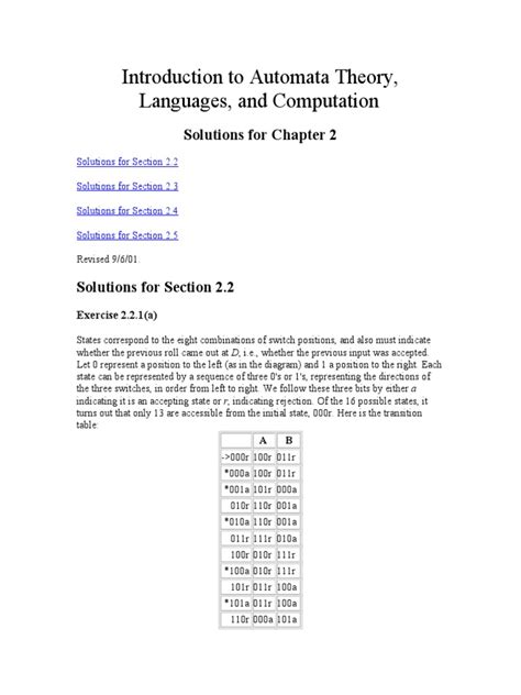 Pdf Introduction To Automata Theory Text Book Ans Dokumentips