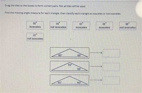 Solved Drag The Tiles To The Boxes To Form Correct Pairs Not All