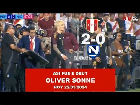 ASÍ FUE EL DEBUT DE OLIVER SONNE EL MÁS ACLAMADO DE LA NOCHE