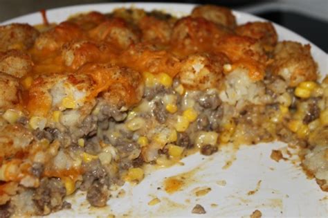 Tater Tot Casserole And Cowboy Tater Tot Casserole