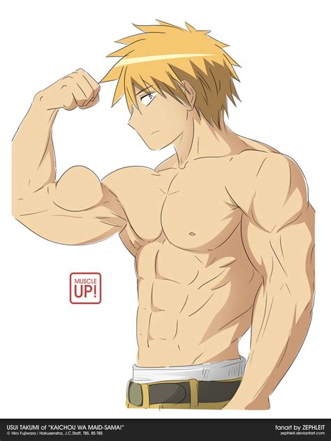 Muscleup Usui Takumi By Zephleit On Deviantart