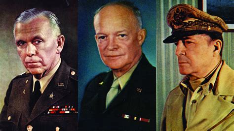 Eisenhower Marshall And MacArthur Warfare History Network