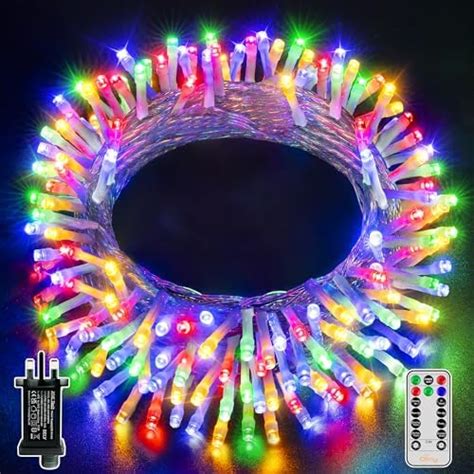 Ollny Fairy Lights Outdoor 10m 100 LED String Light Mains Powered