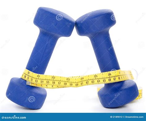 hand weights  measurin stock photo image  exercise weights