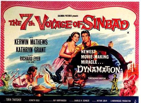 The 7th Voyage Of Sinbad Aka The Seventh Voyage Of Sinbad Kathryn Grant Kerwin Mathews 1958