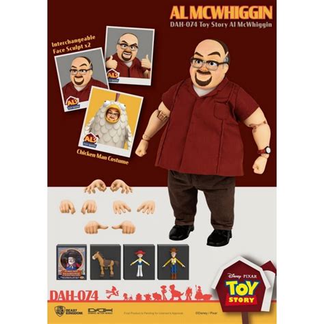 BEAST KINGDOM TOY STORY 2 AL MCWHIGGIN FIGURINE DYNAMIC ACTION